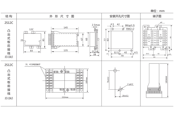 安裝尺寸