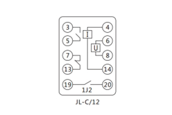 JL-C/12接線(xiàn)圖