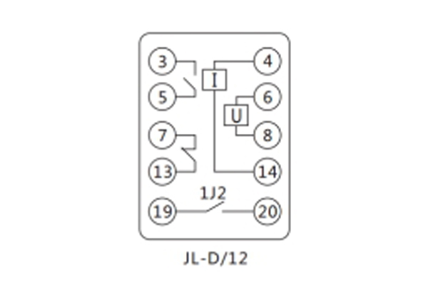 JL-D/12接線(xiàn)圖