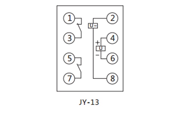 jy-13繼電器接線圖